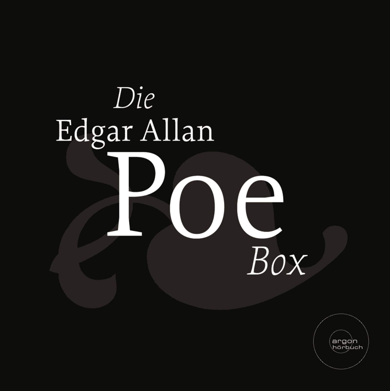 Hörbuch Die Edgar Allan Poe Box (Der Untergang des Hauses Usher /Die Maske des roten Todes /Die Grube und das Pendel /Der Goldkäfer /Spukgeschichten) Contemporary literature