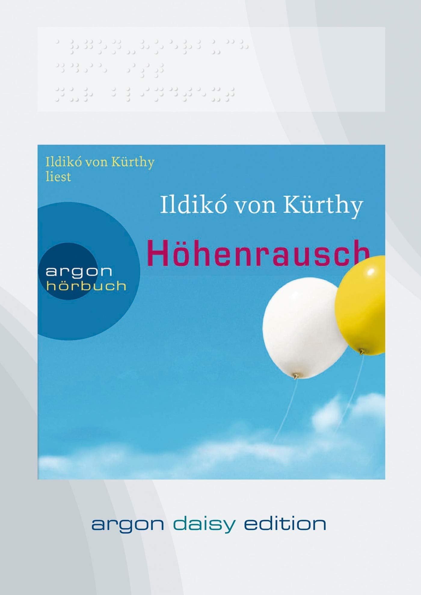 Höhenrausch (DAISY Edition): Autorinnenlesung. Hörbuch (nicht nur) für Sehgeschädigte. DAISY-Hörbuch kann entweder mit einem speziellen Abspielgerät oder über den Computer genutzt werden Contemporary literature