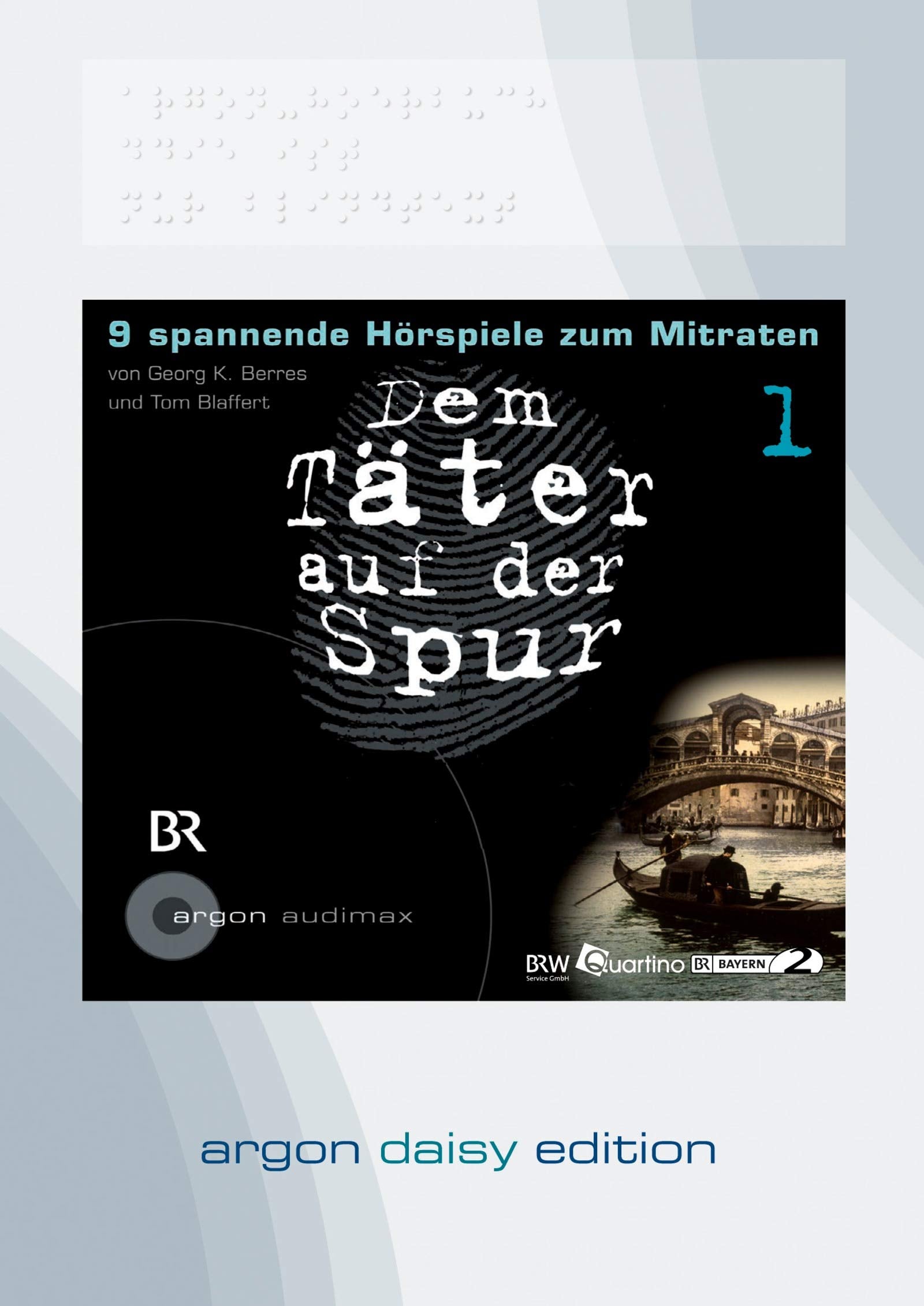Dem Täter auf der Spur 1, Folge 1-3 (DAISY Edition): Spannende Hörspiele zum Mitraten Contemporary literature