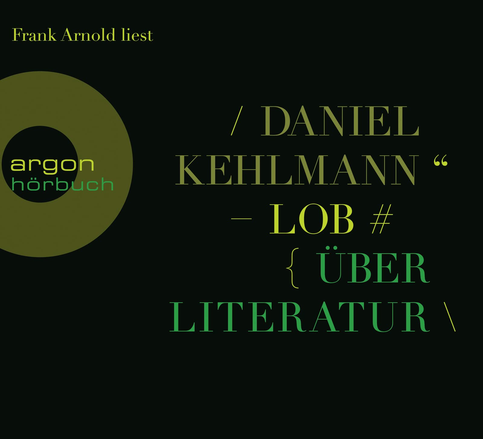 Lob: Über Literatur Contemporary literature