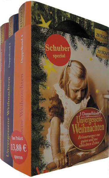 Unvergessene Weihnachten - Schuber spezial: Schuber mit drei Weihnachts-Doppelbänden Contemporary literature