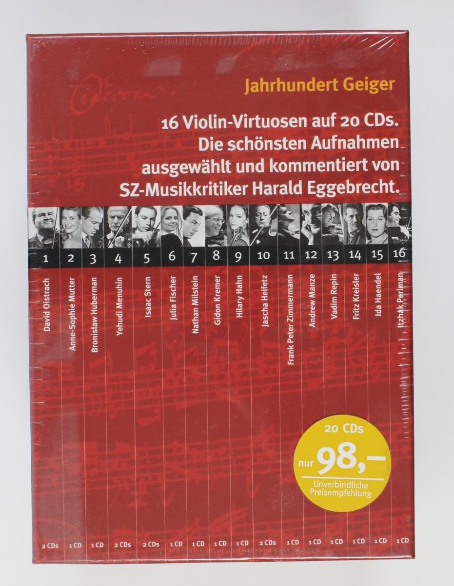 Jahrhundert Geiger: Süddeutsche Zeitung Jahrhundert Geiger Arts & Music