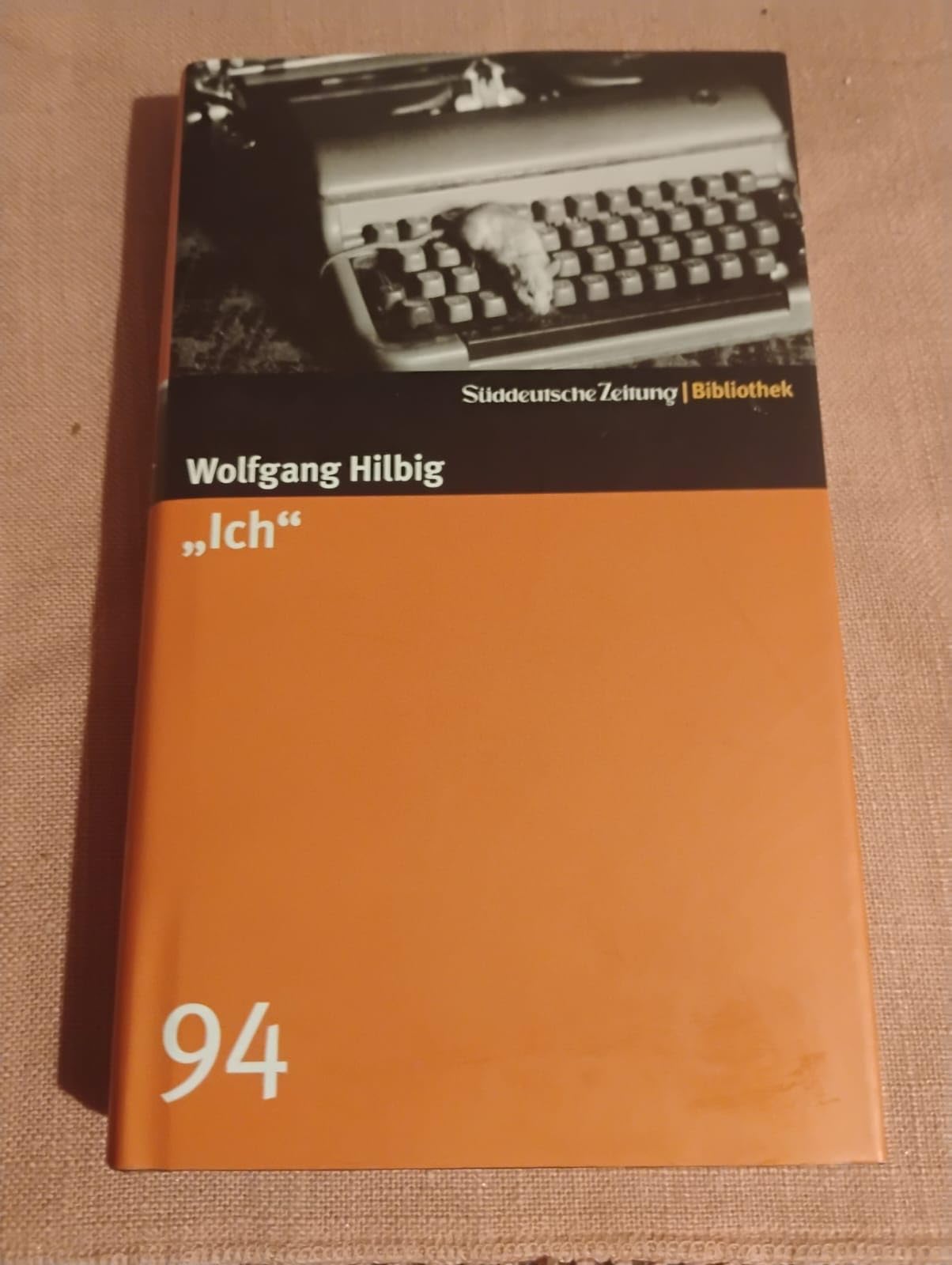 "Ich". SZ-Bibliothek Band 94 Contemporary literature