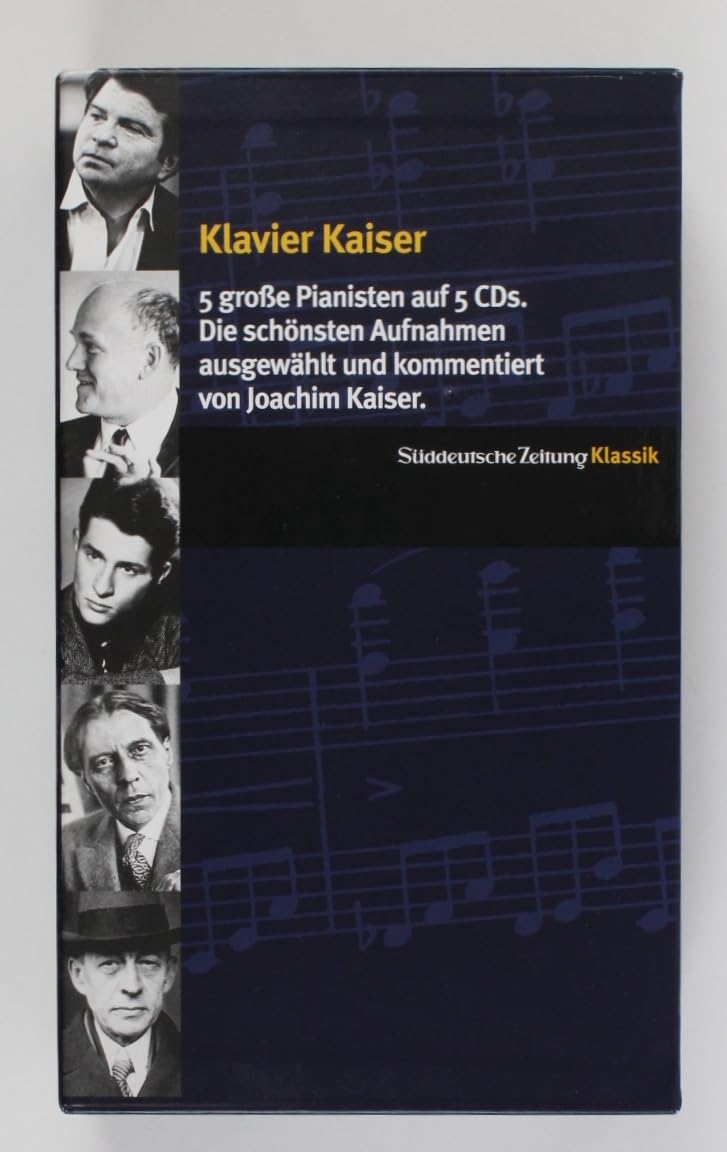 Klavier Kaiser II: 5 große Pianisten auf 5 CDs. Emil Gilels spielt Schumann, Chopin, Mozart, Liszt, Strawinsky; Svjatoslav Richter spielt Beethoven, ... spielt Chopin, Schumann, Saint-Saens; Ser... Arts & Music