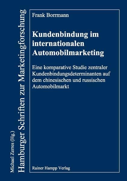 Kundenbindung im internationalen Automobilmarketing Law