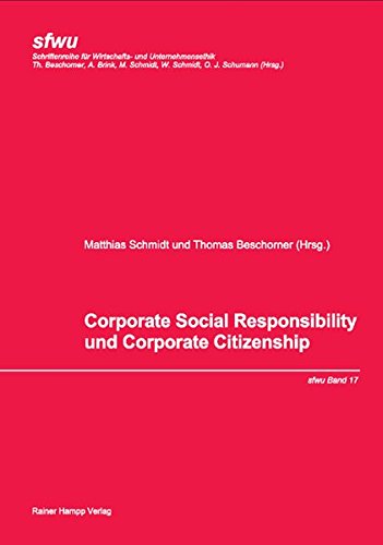Corporate Social Responsibility und Corporate Citizenship book