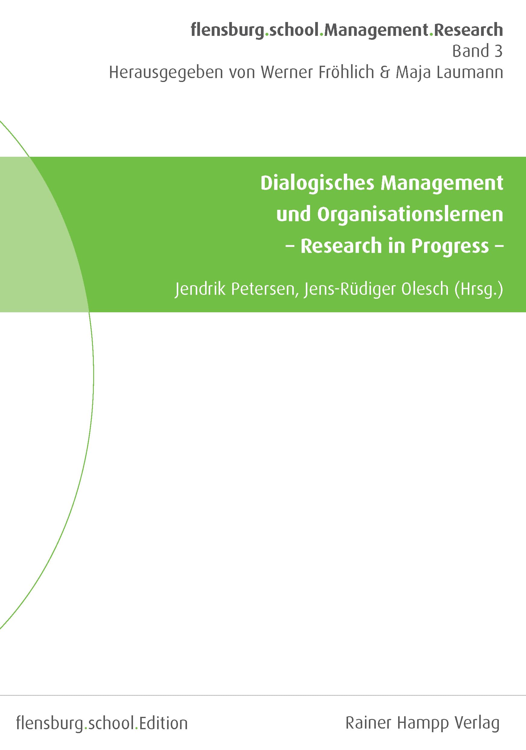 Dialogisches Management und Organisationslernen Law