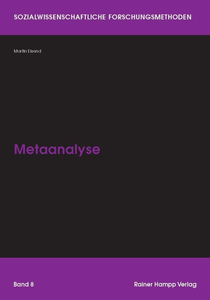 Metaanalyse Law Books
