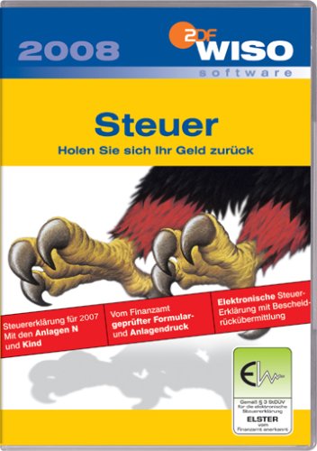 WISO Geld Tipp Steuer 2008 Taxes & Bookkeeping