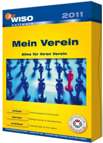 WISO Mein Verein 2011: Organisiert Mitglieder, Gelder und Veranstaltungen Taxes & Bookkeeping