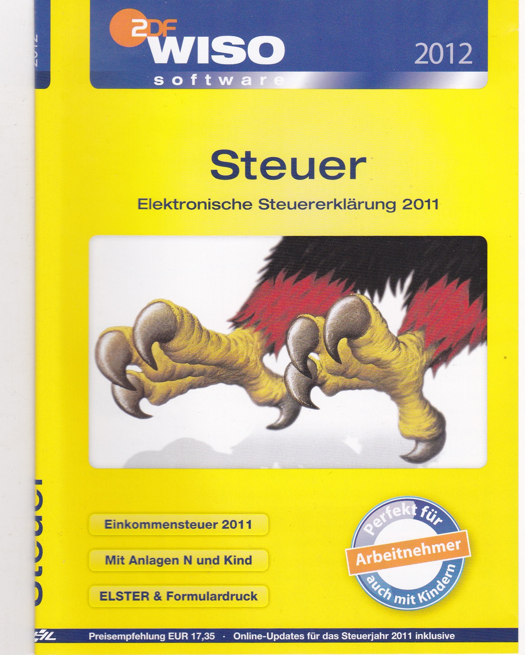 WISO Steuer 2012 (für Steuerjahr 2011) Taxes & Bookkeeping
