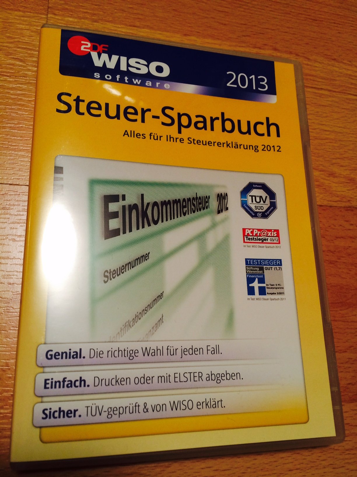 Product Image: Wiso Steuer-Sparbuch 2013