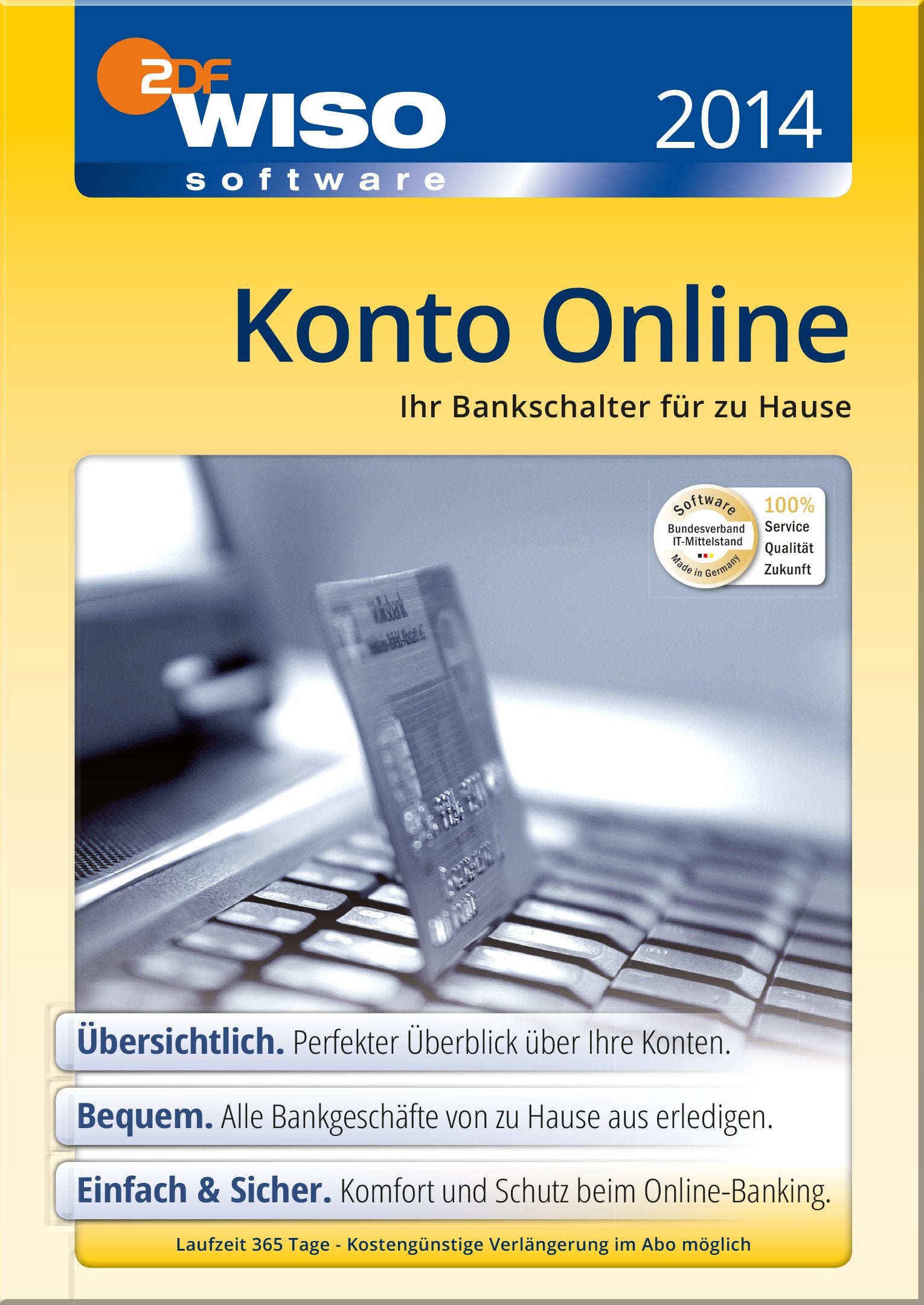 WISO Konto Online 2014: Ideal für alle, die den perfekten Überblick über Ihre Finanzen haben wollen –privat und gewerblich: Ihr Bankschalter für ... 8 mit dem jeweils aktuellen Servicepack Computer Science