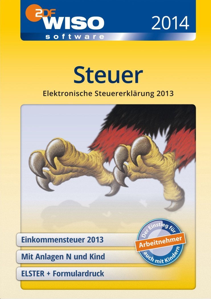 WISO Steuer 2014 (für Steuerjahr 2013) Taxes & Bookkeeping