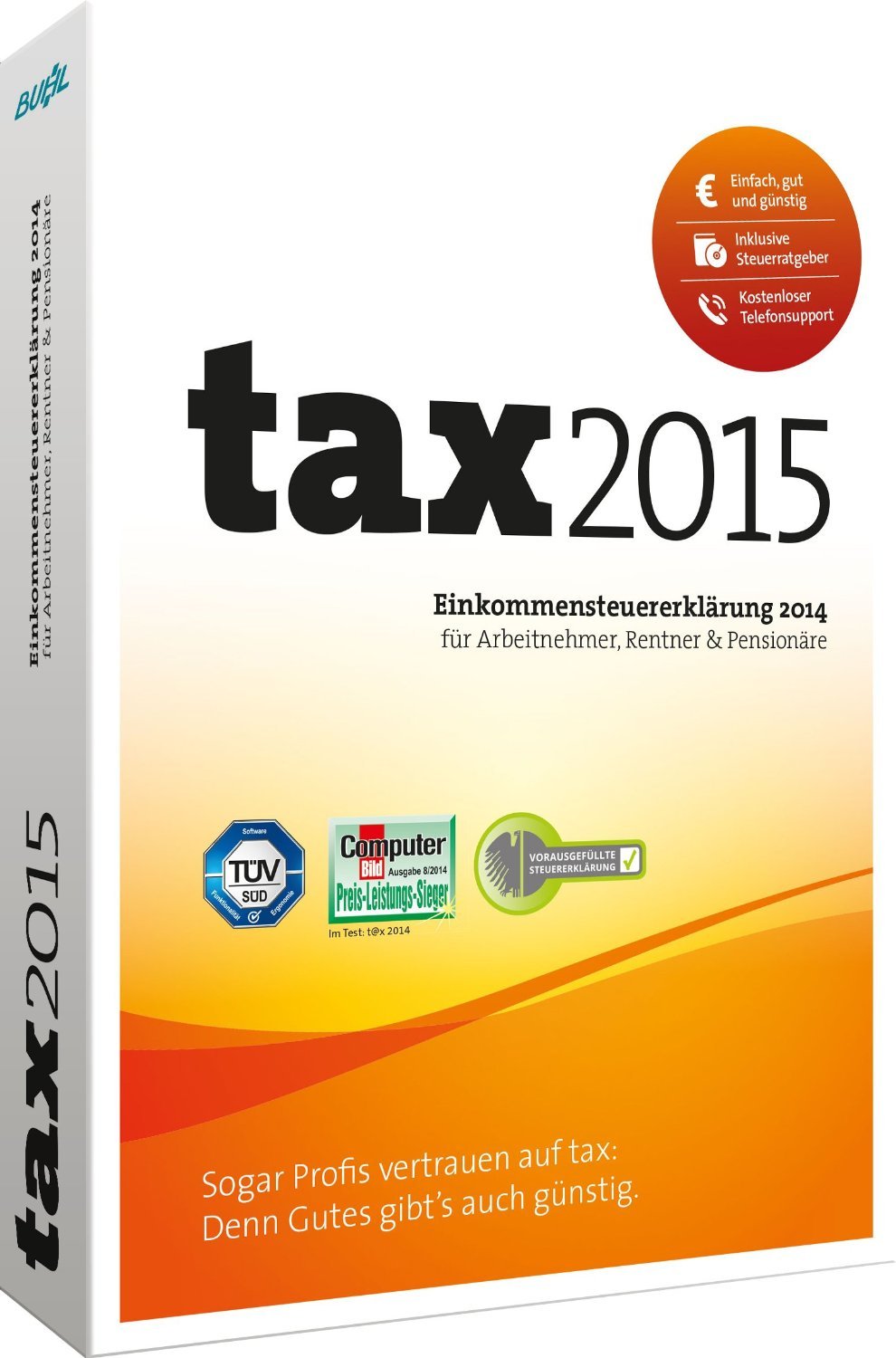 tax 2015 (für Steuerjahr 2014) Taxes & Bookkeeping