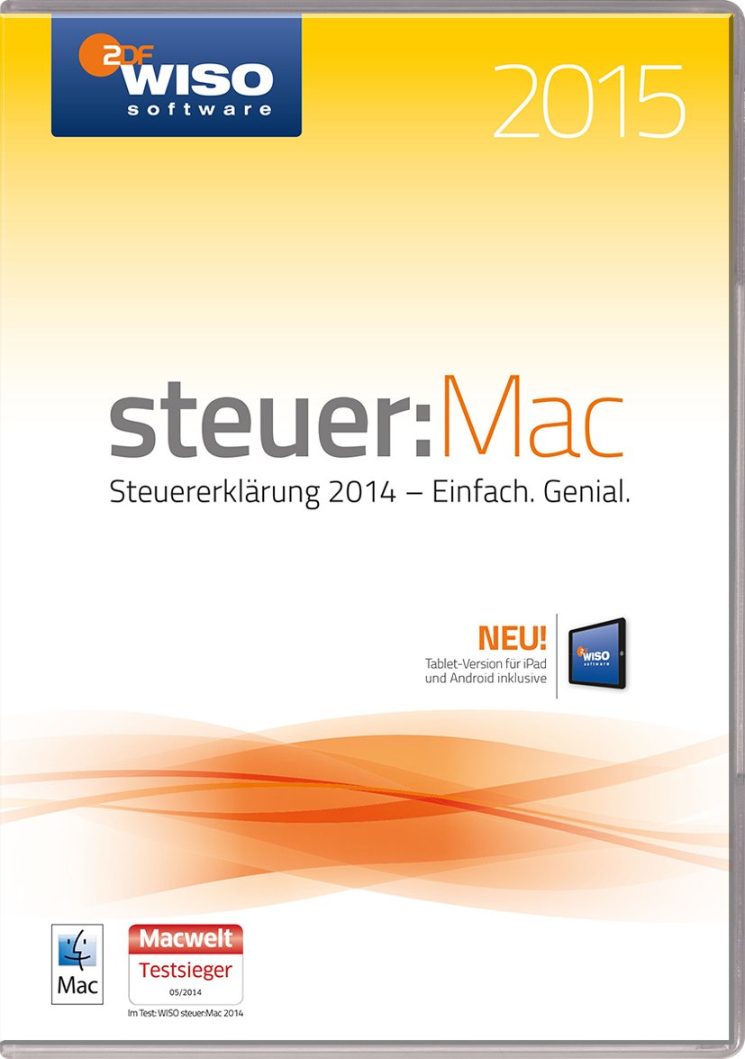 WISO steuer:Mac 2015 (für Steuerjahr 2014 / Frustfreie Verpackung) software