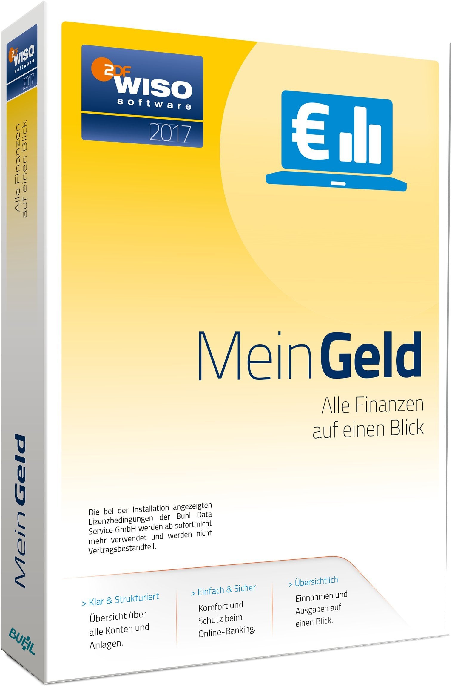 WISO Mein Geld 2017 Standard. Alle Finanzen auf einen Blick. Für Windows Vista, Windows 7, Windows 8 und Windows 10 software