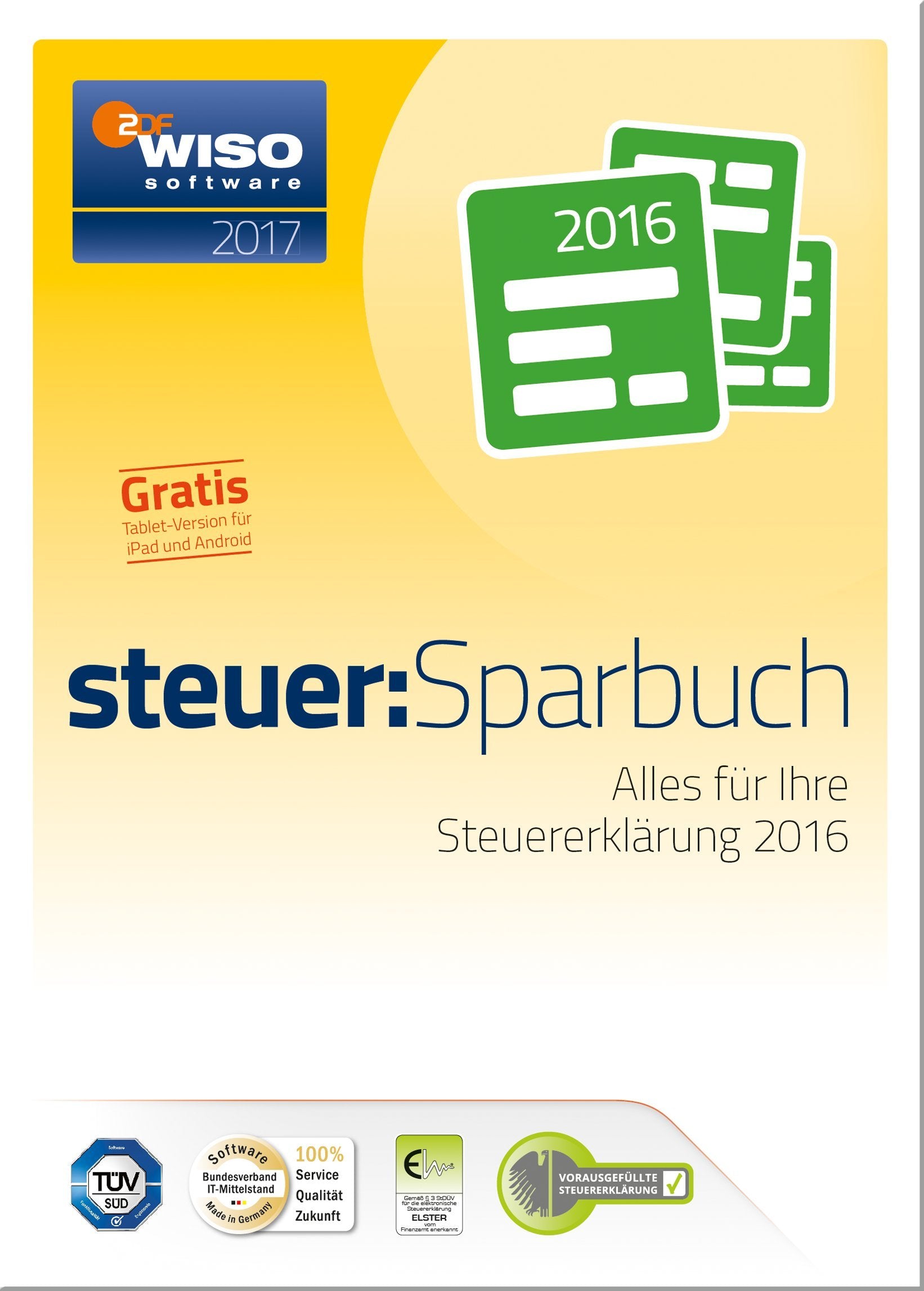 Product Image: WISO steuer:Sparbuch