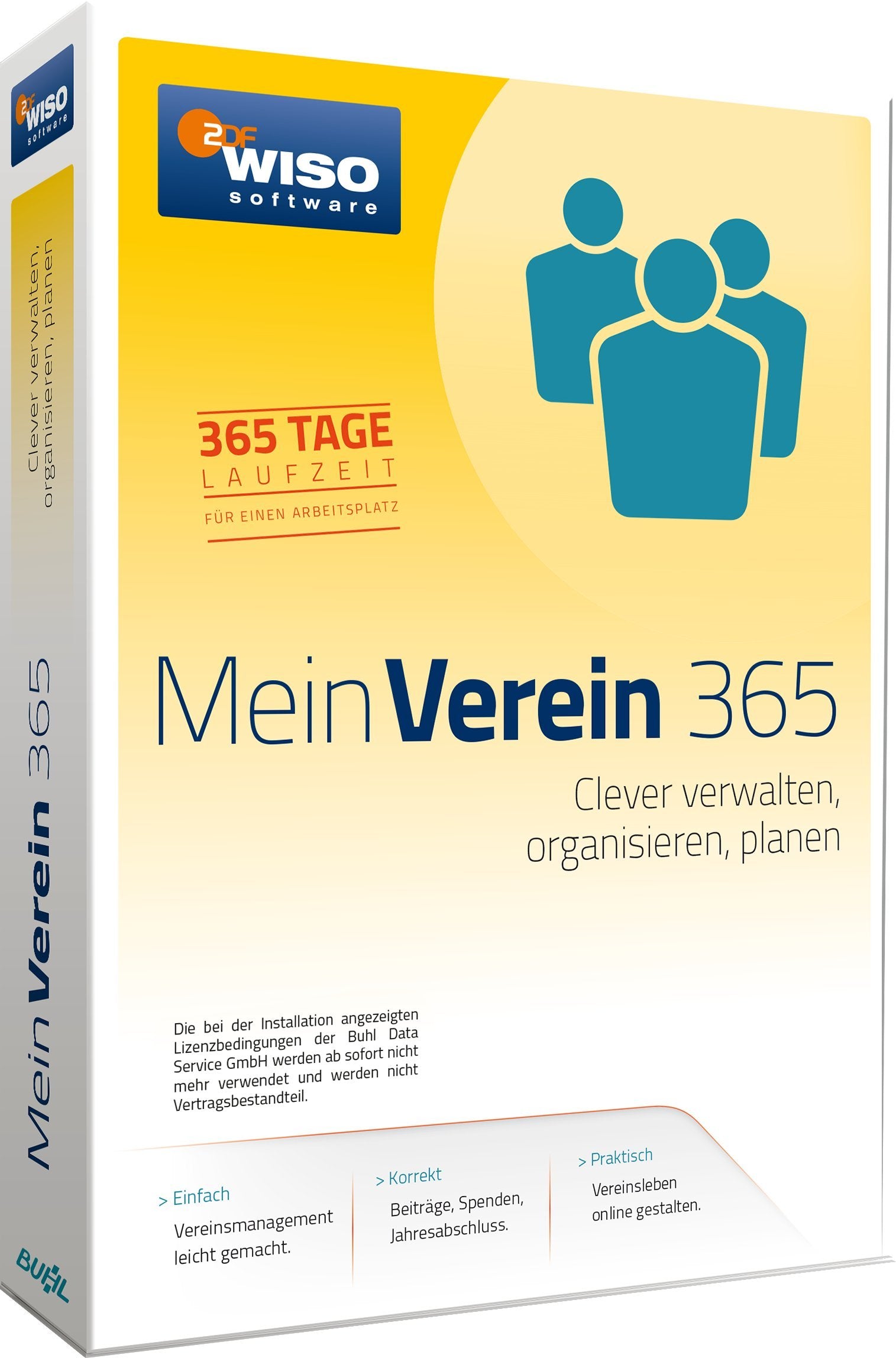 WISO Mein Verein 365. Für Windows Vista ab SP1 und Windows 7 oder Windows 8 und Windows 10 Computer Science
