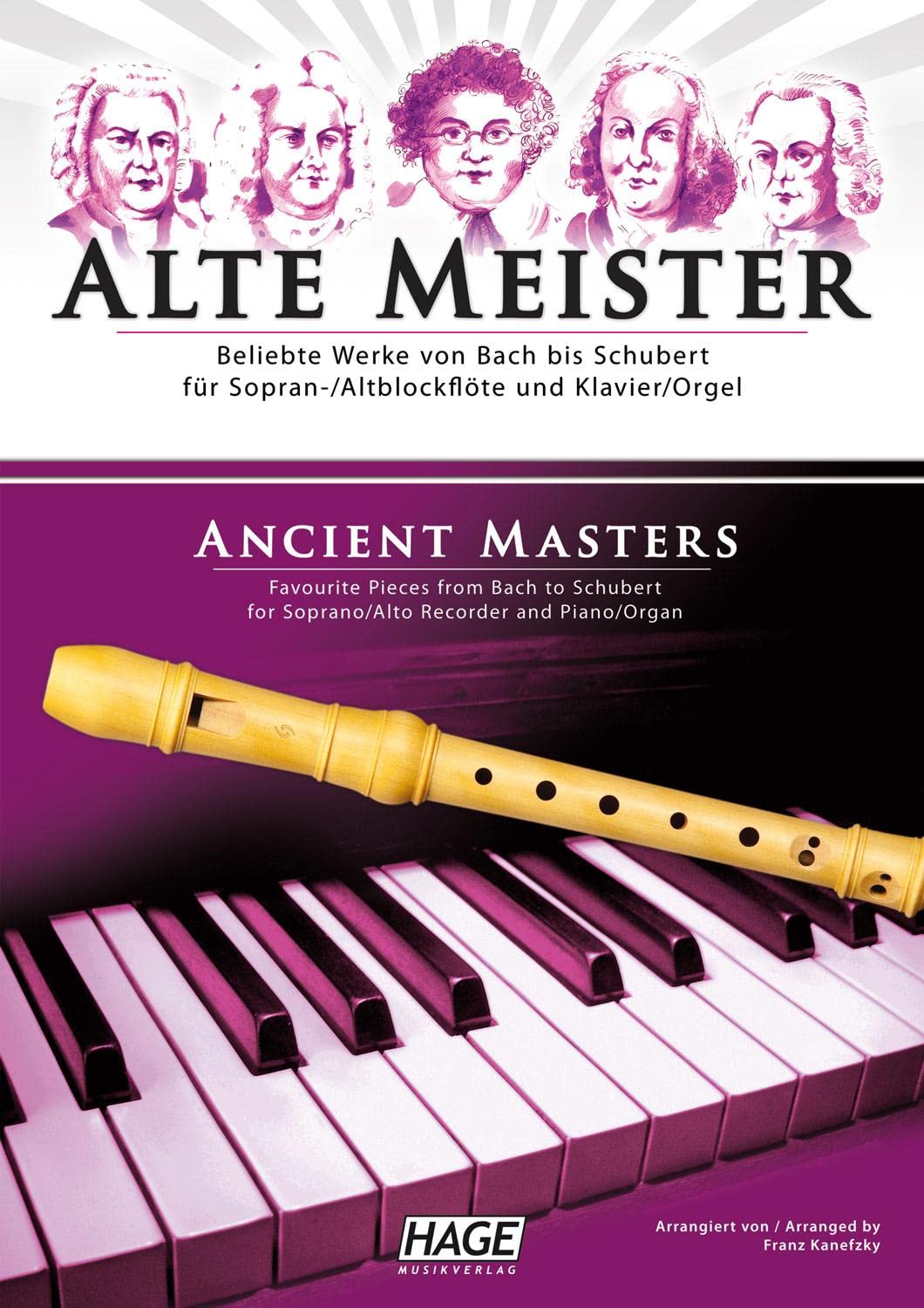 Alte Meister für Sopran-/Altblockflöte und Klavier/Orgel: Beliebte Werke von Bach bis Schubert Sheet Music