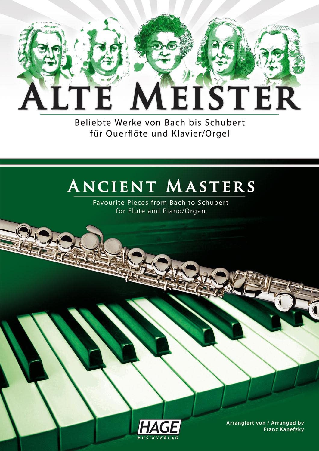 Alte Meister für Querflöte und Klavier/Orgel: Beliebte Werke von Bach bis Schubert Sheet Music