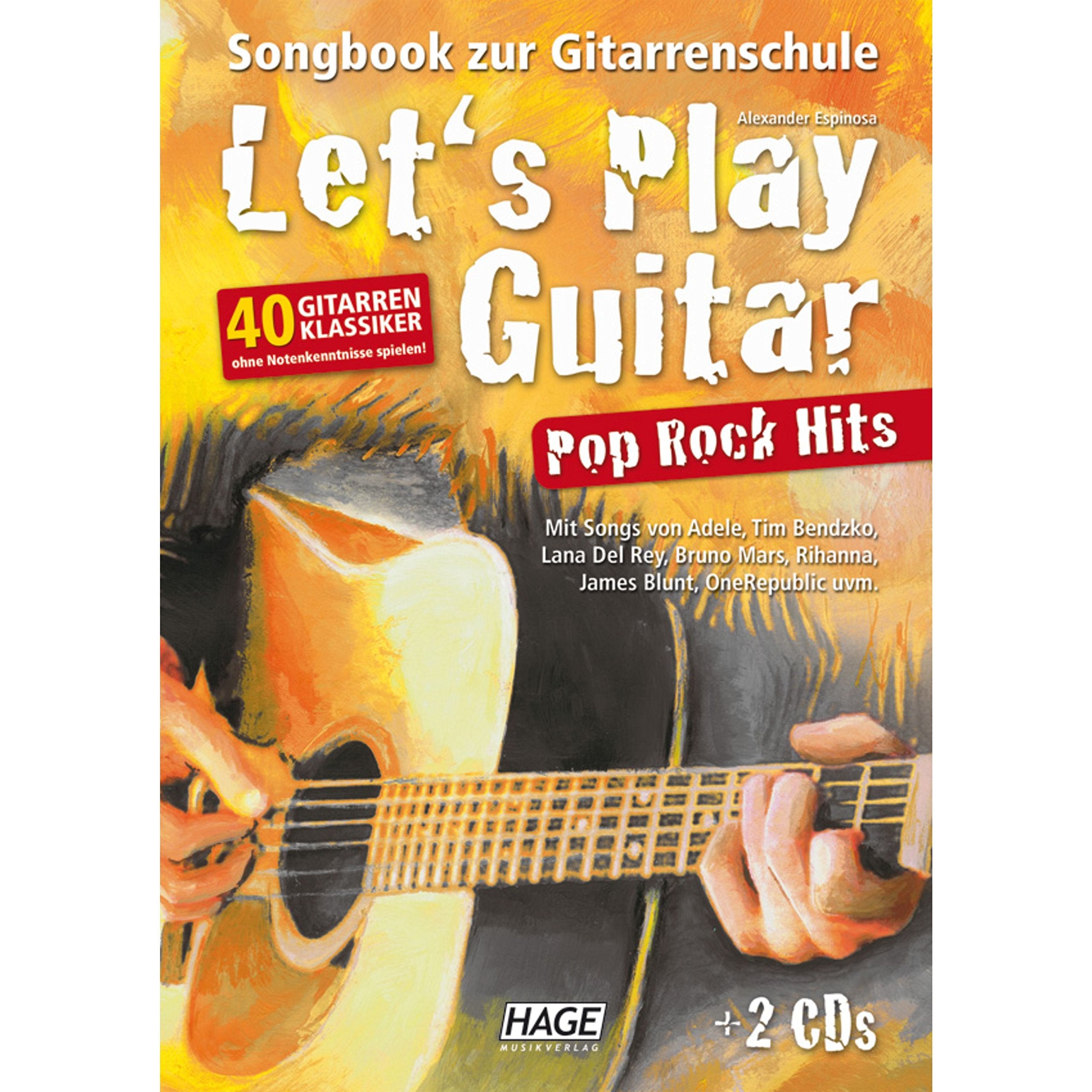 Let's Play Guitar Pop Rock Hits + 2 CDs book