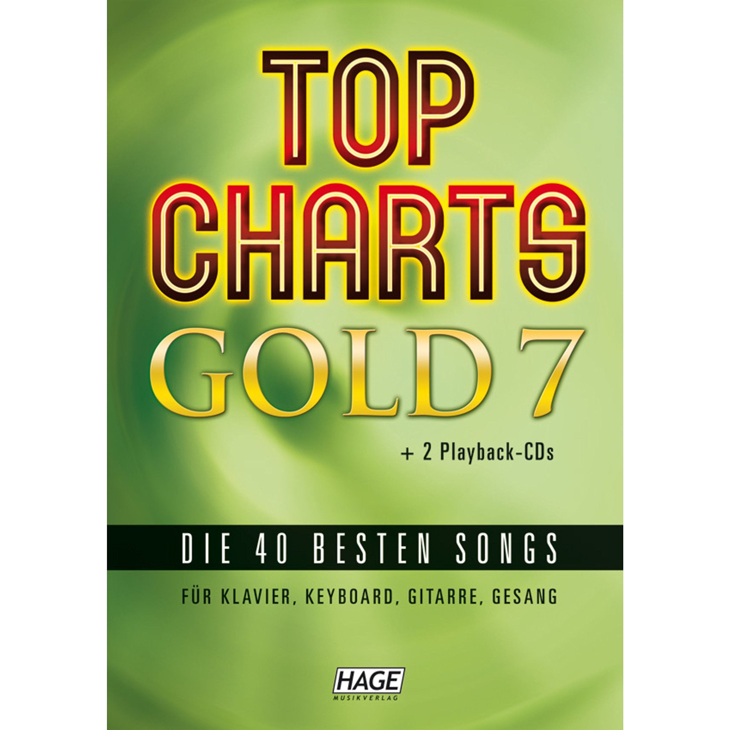 Top Charts Gold 07. Mit 2 Playback CDs Arts & Music Books