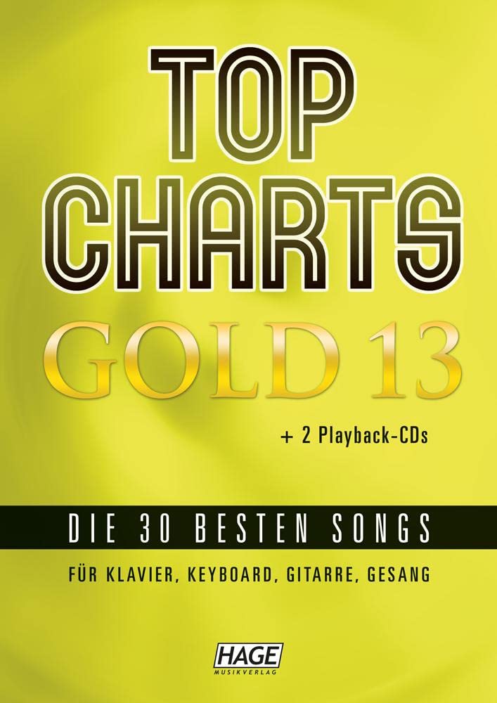 Top Charts Gold 13 (mit 2 CDs) Sheet Music