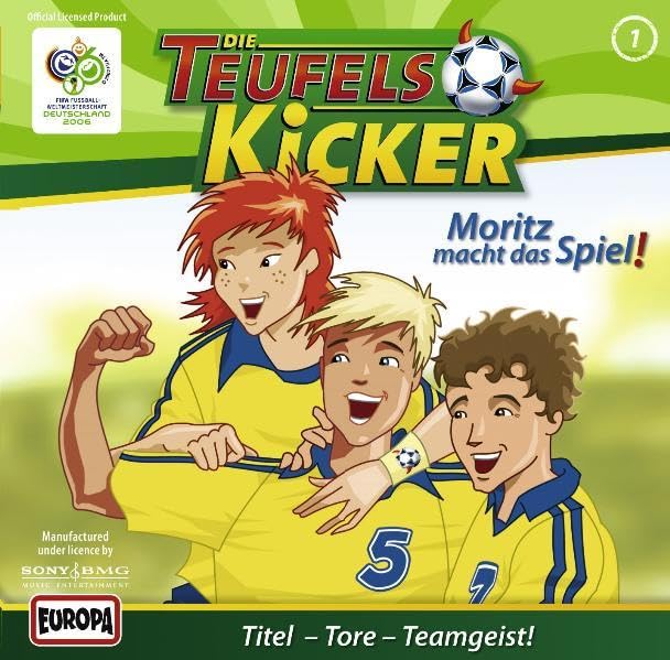 Die Teufelskicker - CD / Moritz macht das Spiel! (Hörspiele von EUROPA) Leisure & Fun