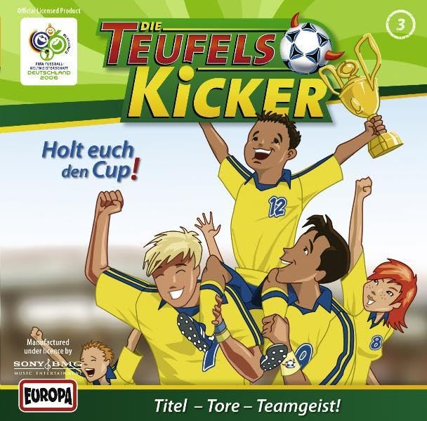 Die Teufelskicker - CD / Holt euch den Cup! (Hörspiele von EUROPA) Leisure & Fun