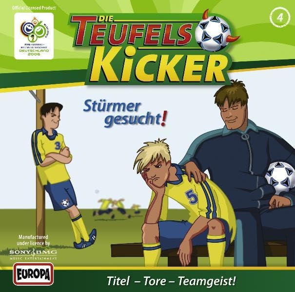Die Teufelskicker - CD / Stürmer gesucht! (Hörspiele von EUROPA) Leisure & Fun