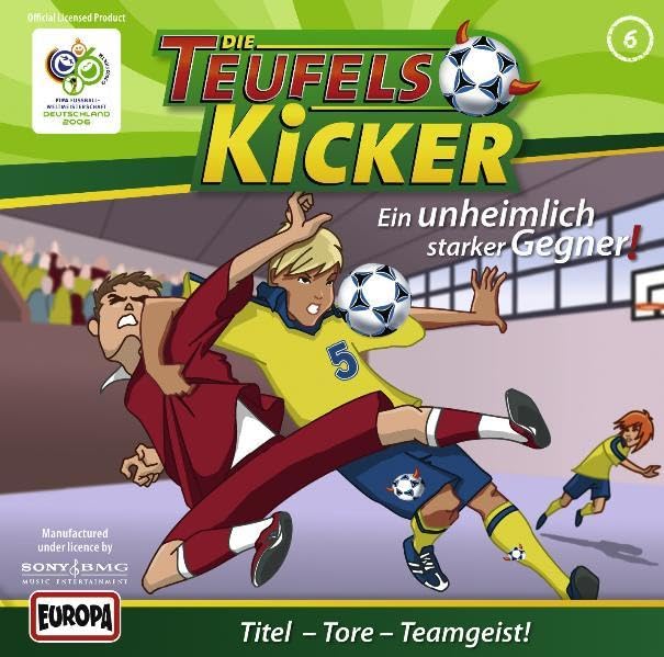 Die Teufelskicker - CD / Ein unheimlich starker Gegner! (Hörspiele von EUROPA) Leisure & Fun