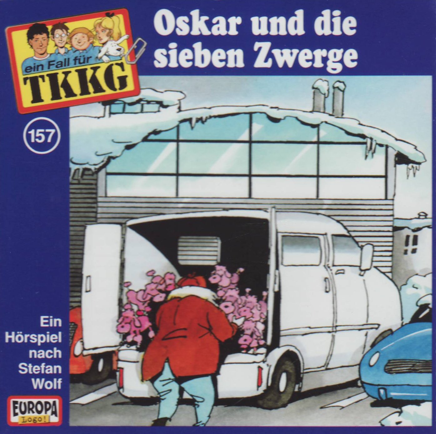 TKKG - CD 157 - Oskar und die sieben Zwerge (Hörspiele von EUROPA) Novels & Short Stories
