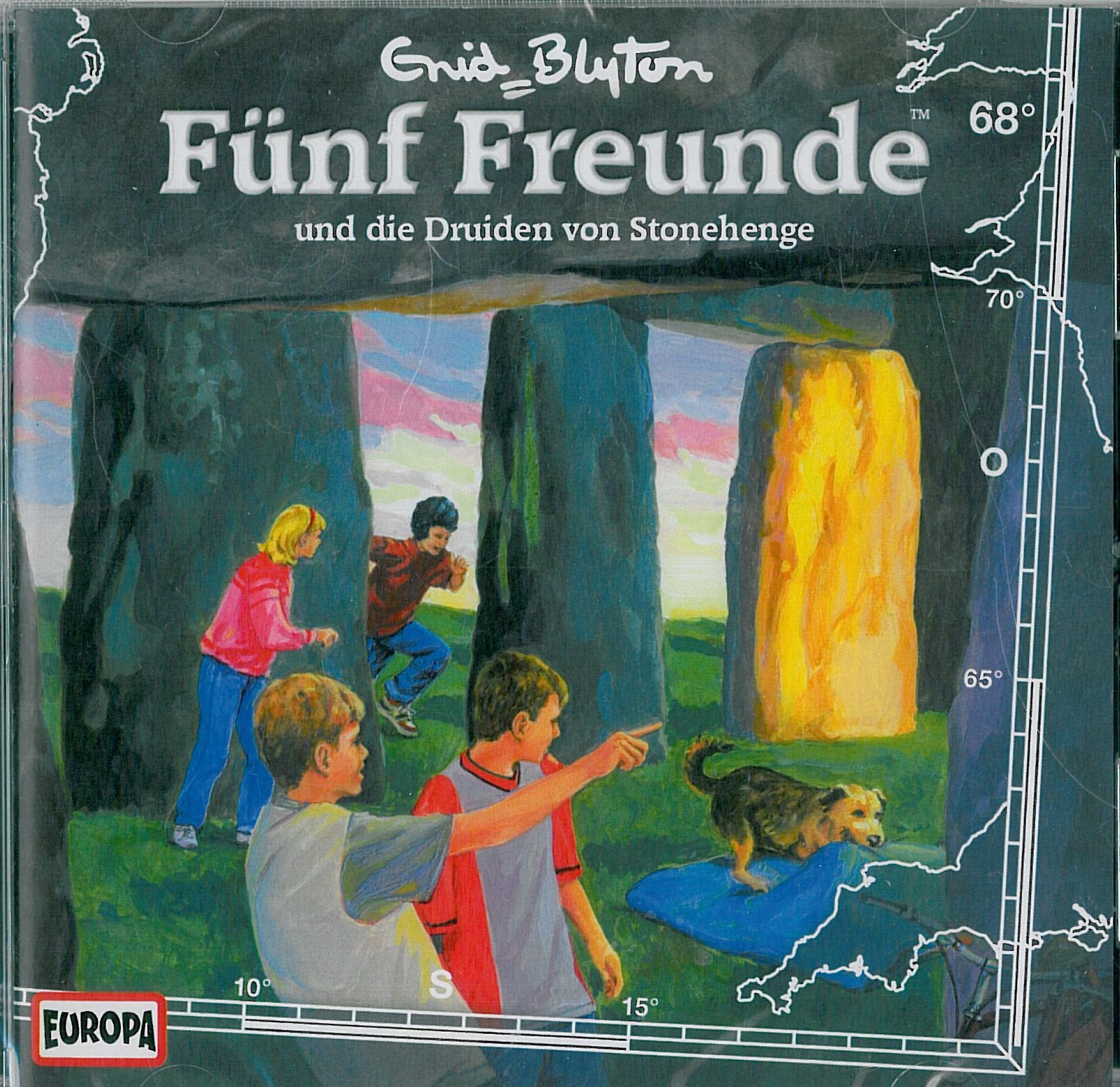 Fünf Freunde - CD / Fünf Freunde - und die Druiden von Stonehenge (Hörspiele von EUROPA) Novels & Short Stories