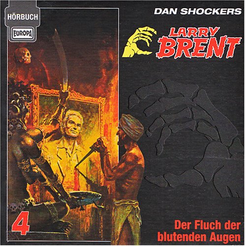 Larry Brent - CD: Dan Shockers Larry Brent Folge 4: Der Fluch der blutenden Augen. 3 Audio-CDs Action & Adventure