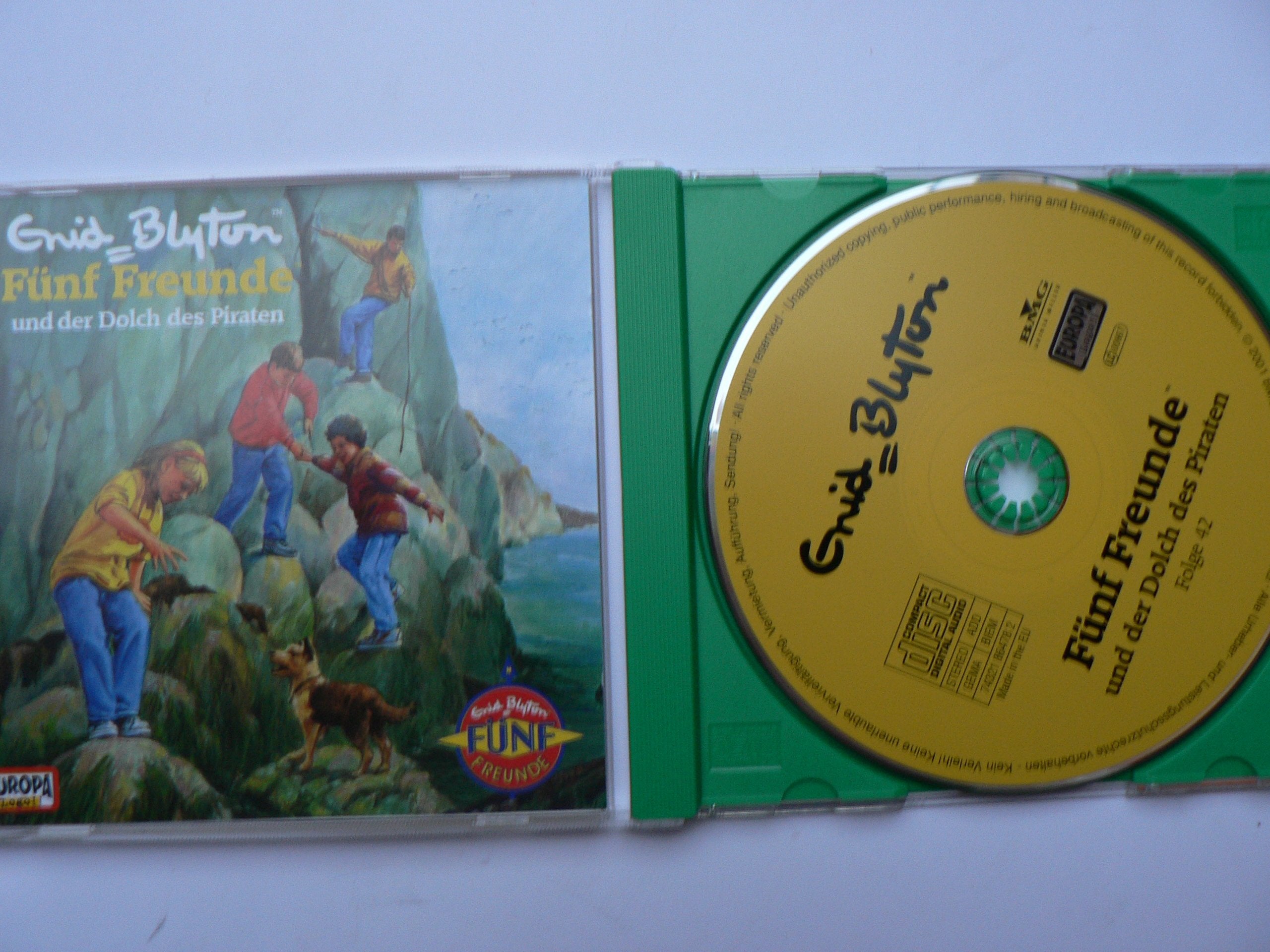 Fünf Freunde - CD / Fünf Freunde - und der Dolch des Piraten (Hörspiele von EUROPA) Novels & Short Stories