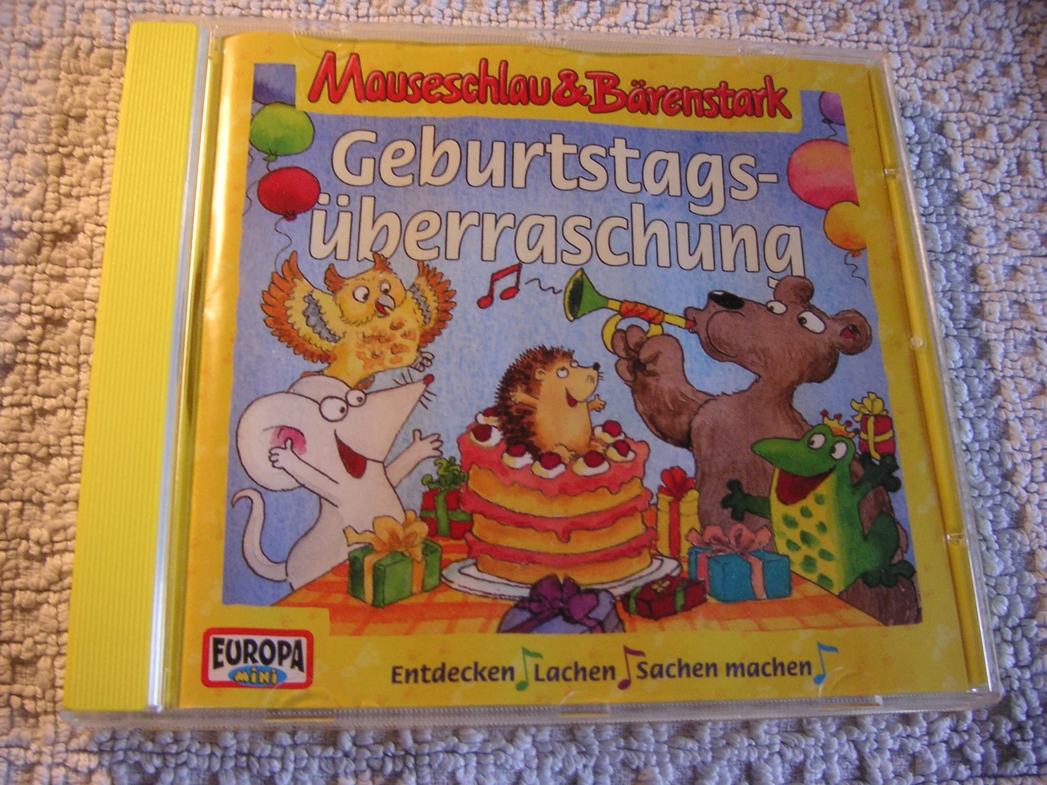 Mauseschlau und Bärenstark - CD / Mauseschlau & Bärenstark - Geburtstagsüberraschung (Hörspiele von EUROPA) Non-fiction