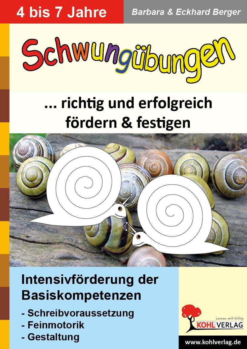 Schwungübungen: ... richtig und erfolgreich fördern & festigen: Intensivförderung der Basiskompetenzen - 44 Kopiervorlagen Natural Sciences