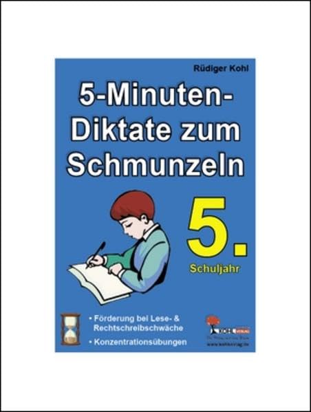 5-Minuten-Diktate zum Schmunzeln/5. Schuljahr Learning & Reference
