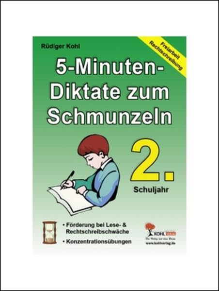 5-Minuten-Diktate zum Schmunzeln, 2. Schuljahr Learning & Reference