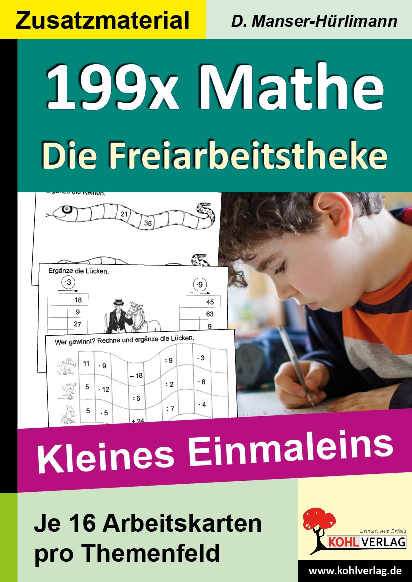 199x Mathe - Die Freiarbeitstheke Professional & Reference Books
