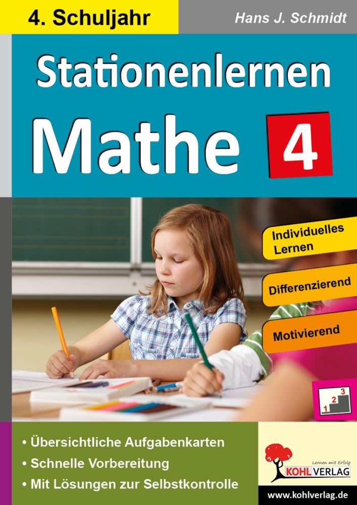 Kohls Stationenlernen Mathe 4. Schuljahr Mathematics