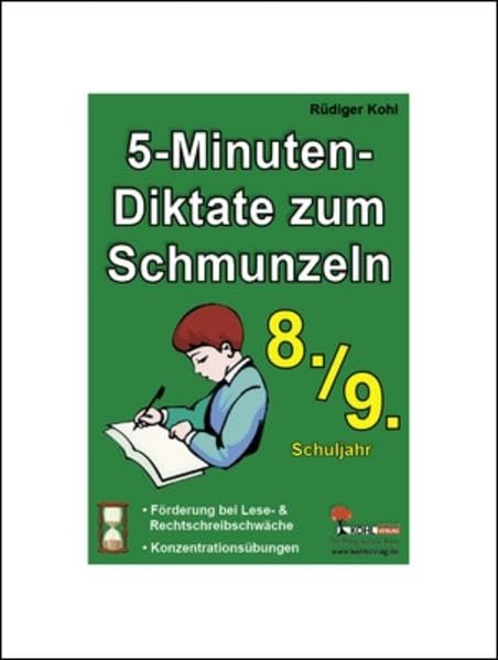5-Minuten-Diktate zum Schmunzeln 8.-9. Schuljahr Learning & Reference