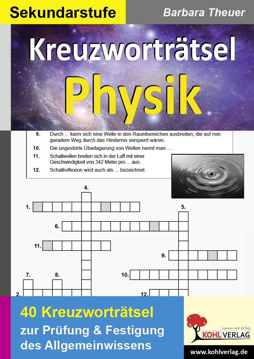 Kreuzworträtsel Physik General education