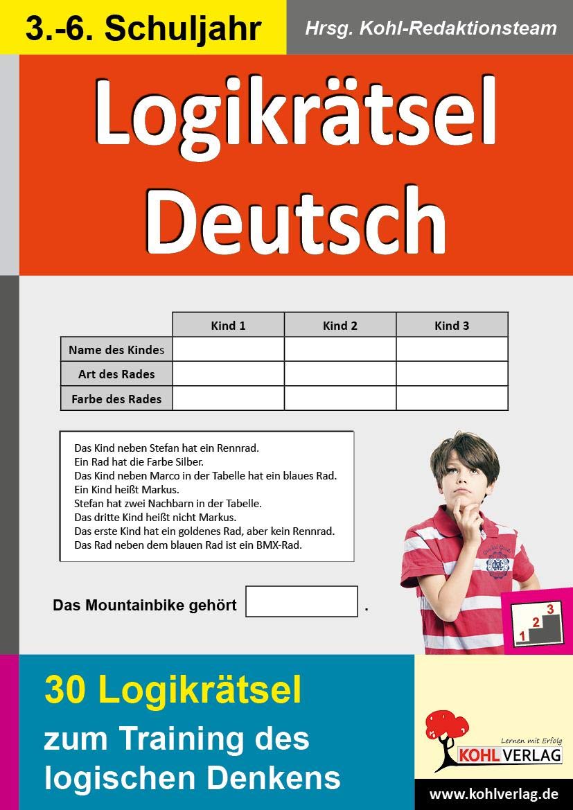 Logikrätsel Deutsch: Pfiffige Logicals zum Training des logischen Denkens Philosophy