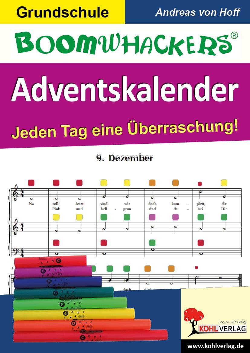 Boomwhackers-Adventskalender Sheet Music
