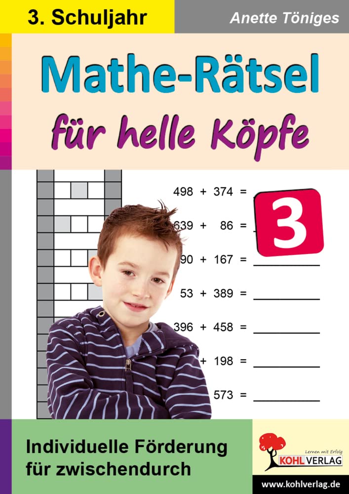 Mathe-Rätsel lösen / 3. Schuljahr book
