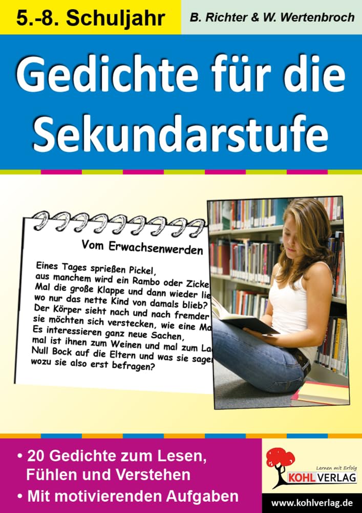 Lernwerkstatt Gedichte für die Sekundarstufe Professional & Reference Books