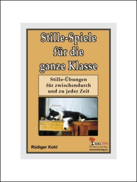 Stille-Spiele für die ganze Klasse Learning & Reference