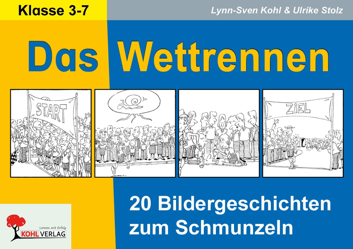 Das Wettrennen 20 Bildergeschichten zum Schmunzeln Deutsch Grundschule Sekundarstufe Klasse 3 4 5 6 7 | Aufsatz Kreatives Schreiben Erzählen Diskutieren Impulsfragen Heinz Wildi | 48 Kopiervorlagen Study Guides
